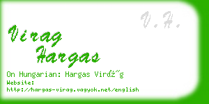 virag hargas business card